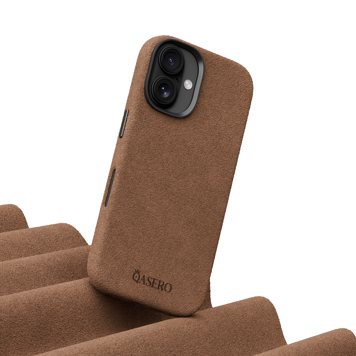 Alcantara Brown – iPhone 17 Case - Image 3