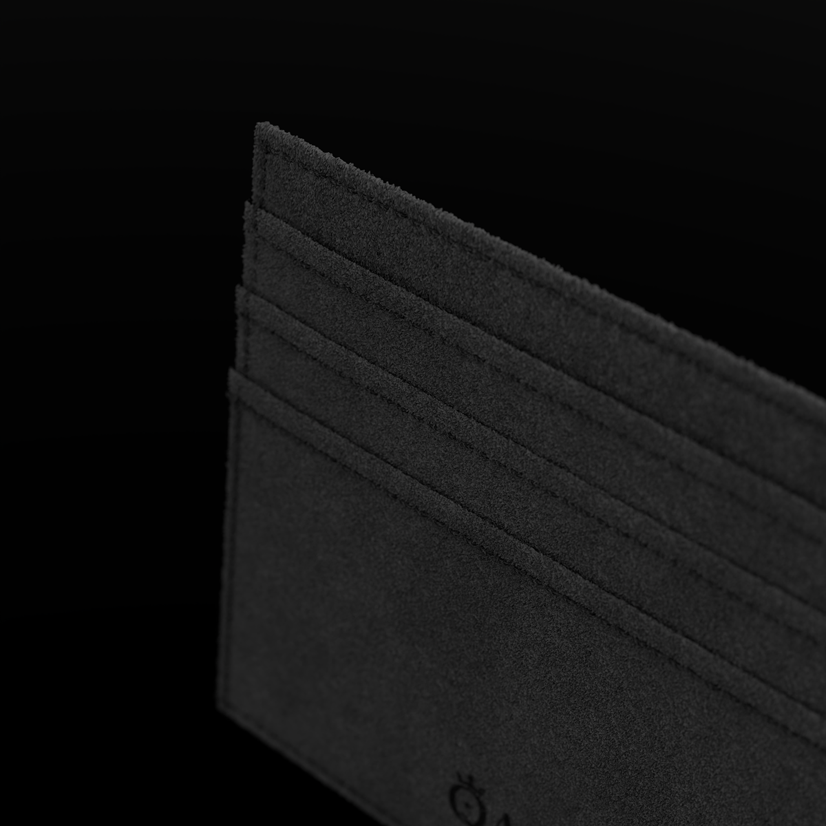 Alcantara Black – Card Wallet - Image 5
