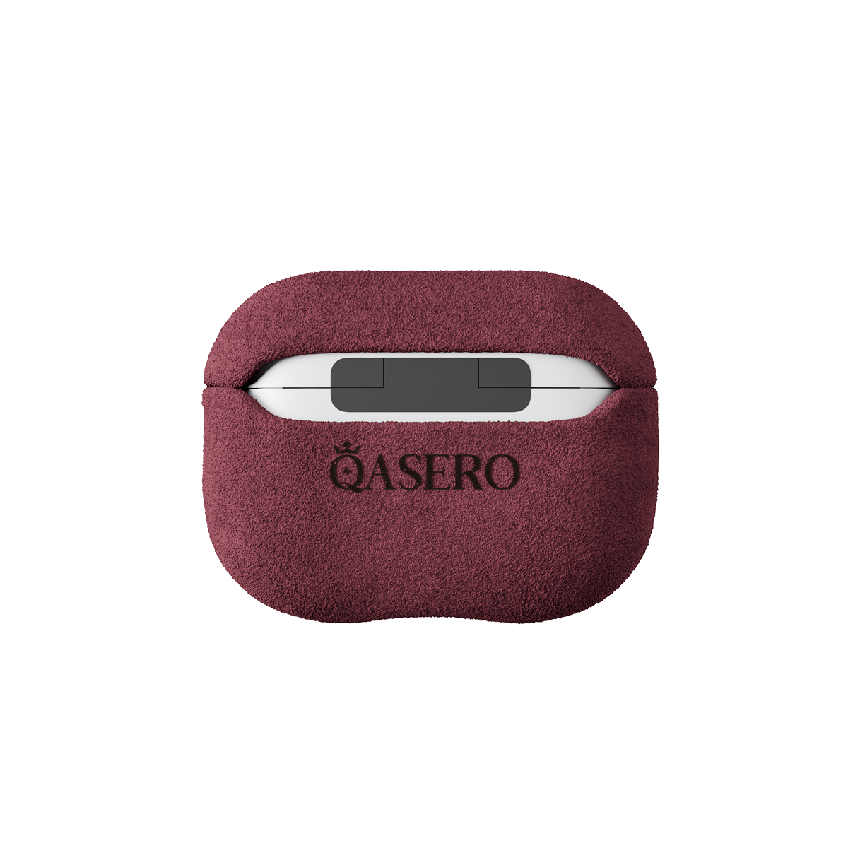 Alcantara Wine Red – AirPods pro 3 Case - Image 2