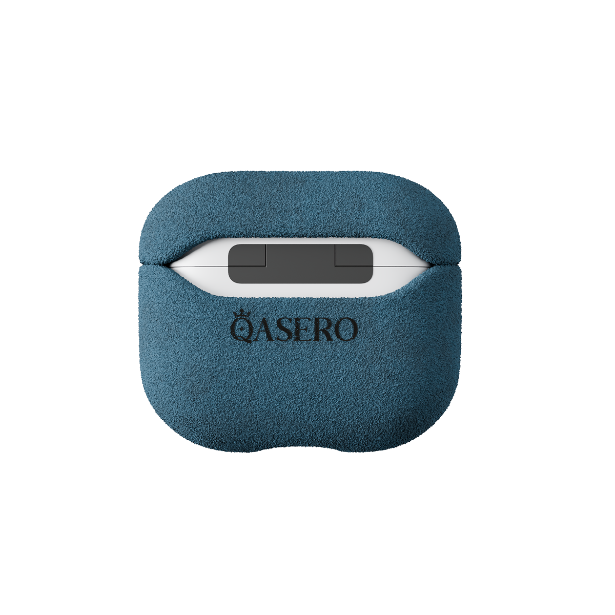 Alcantara Sea Blue – AirPods Pro 3 Case - Image 2
