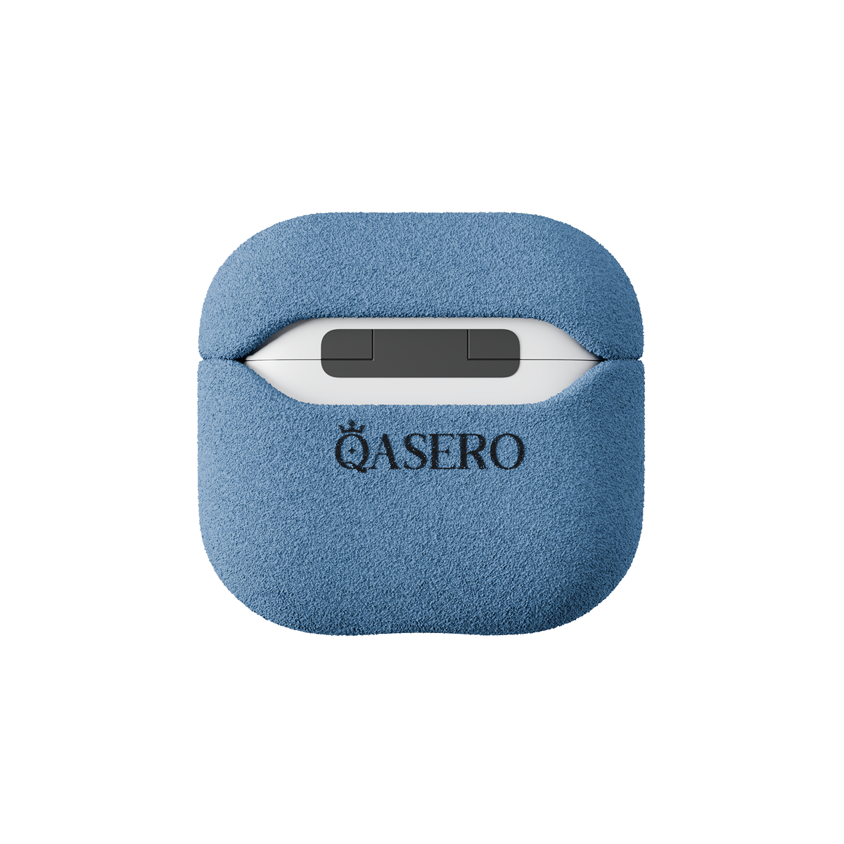 Alcantara Sierra Blue – AirPods 4 Case - Image 2