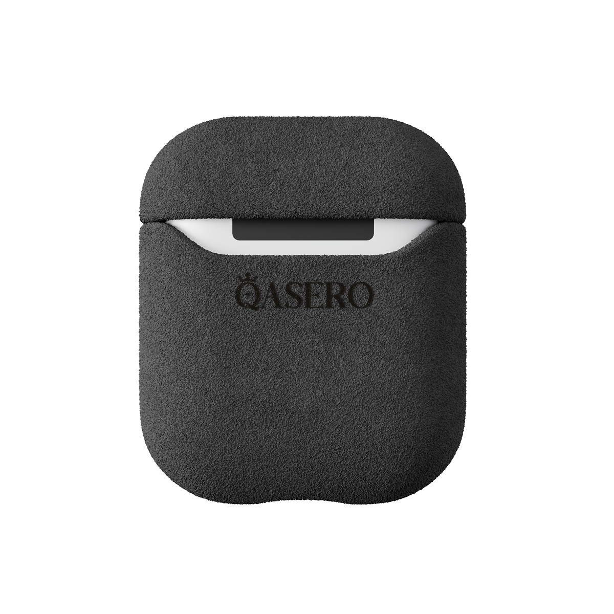 Alcantara Black – AirPods 1/2 Case - Image 2