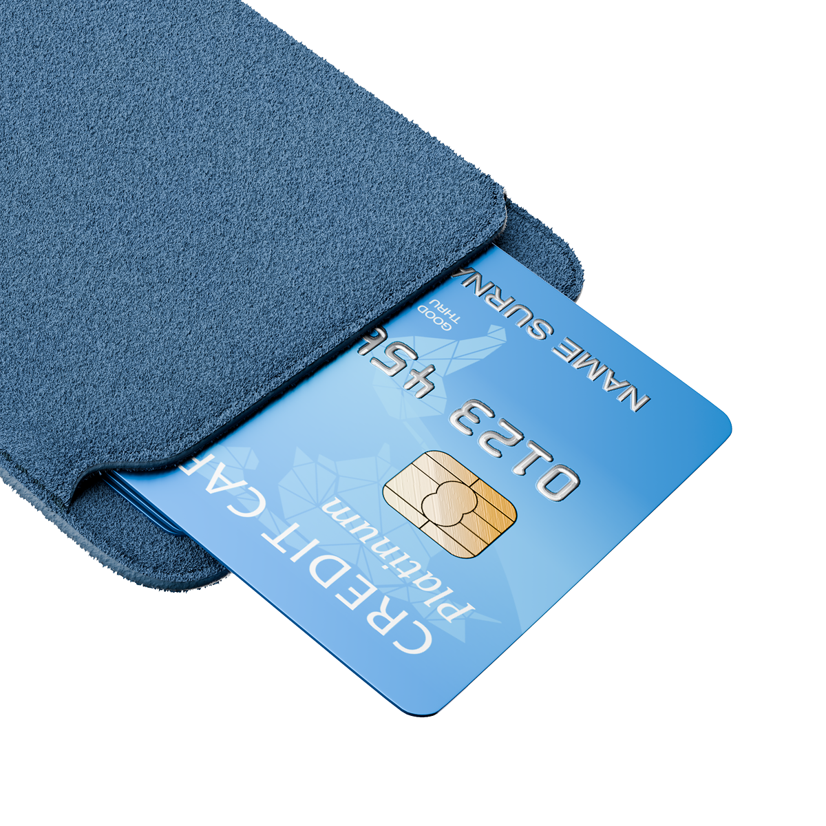 Alcantara Sierra Blue – MagSafe Wallet - Image 7