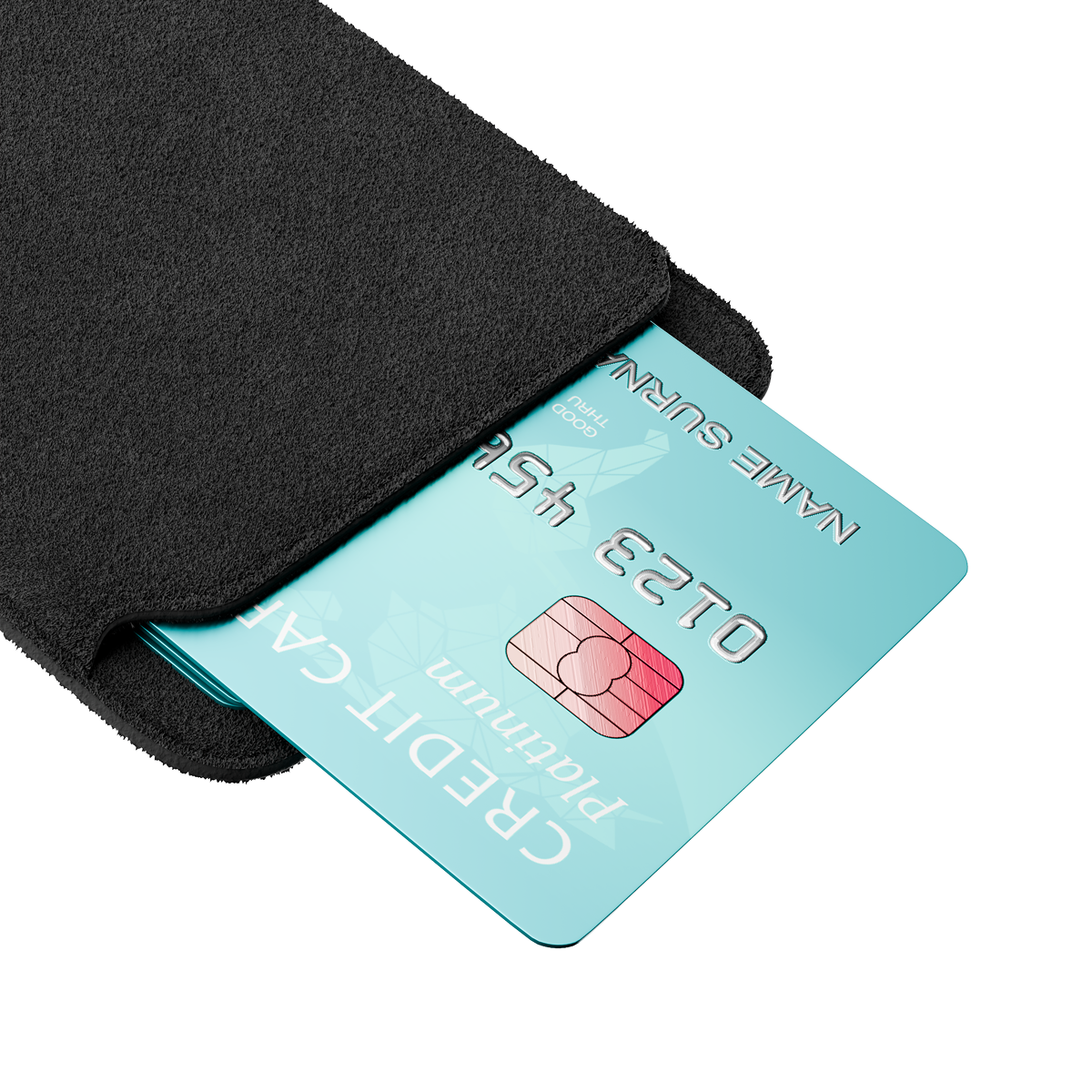 Alcantara Black – MagSafe Wallet - Image 7