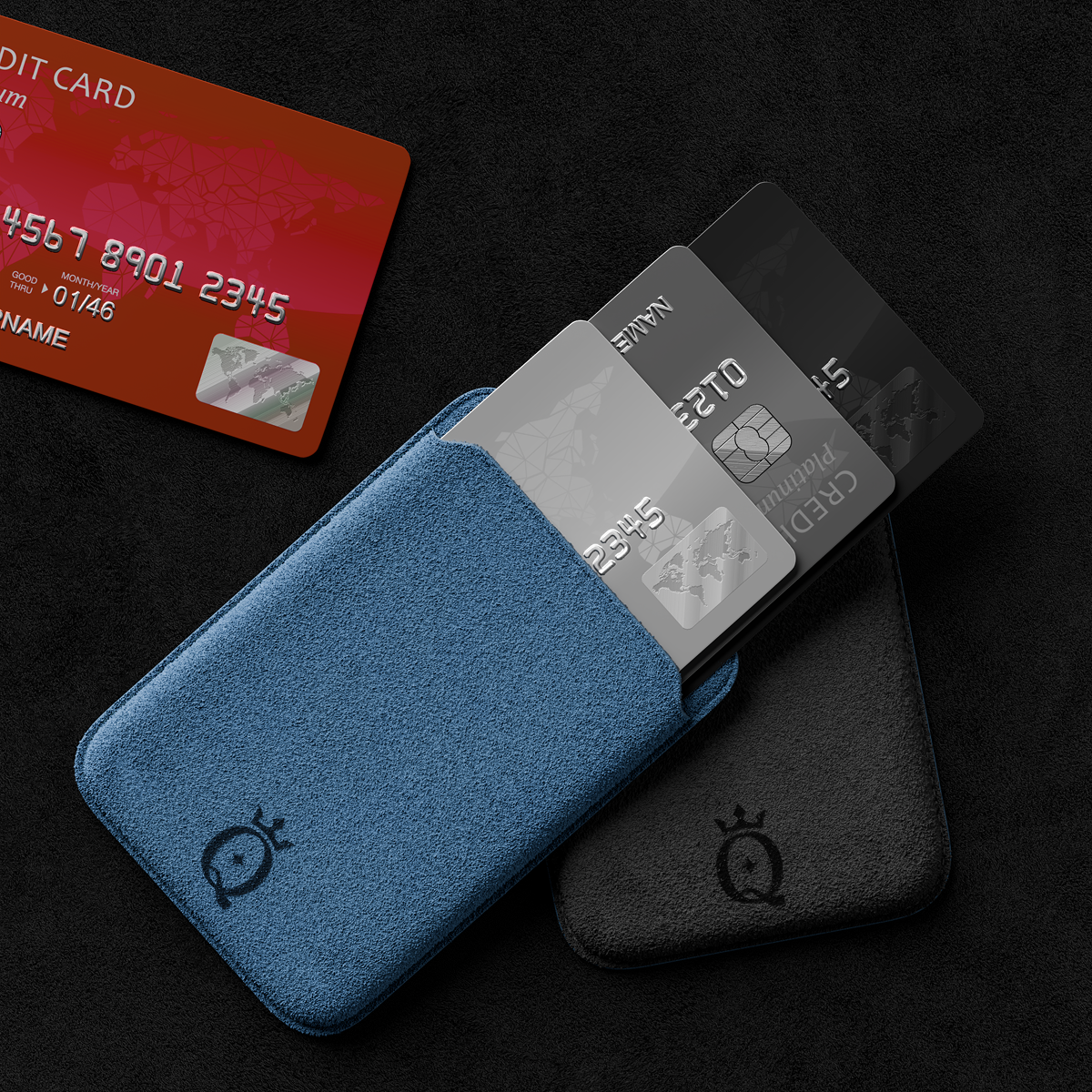 Alcantara Sierra Blue – MagSafe Wallet - Image 6