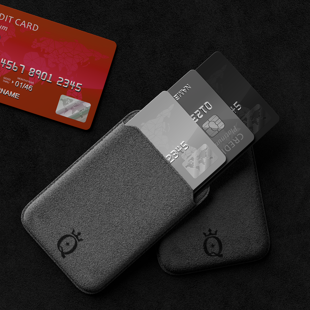 Alcantara Gray – MagSafe Wallet - Image 6