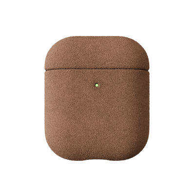 Alcantara Brown – AirPods 1/2 Case