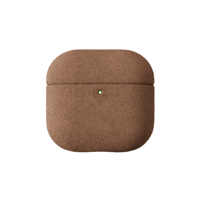 Alcantara Brown – AirPods 4 Case