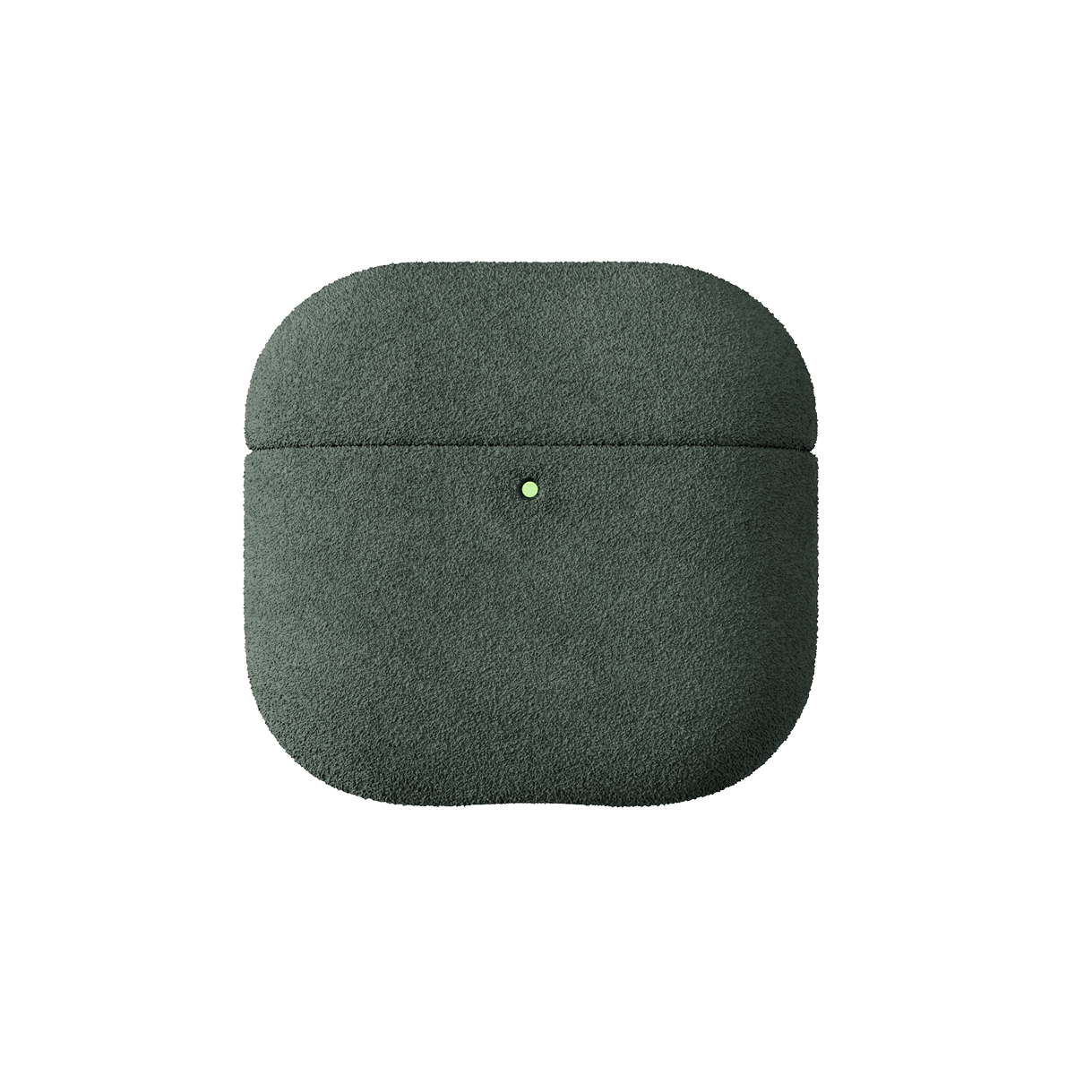 Alcantara Dark Green – AirPods 4 Case