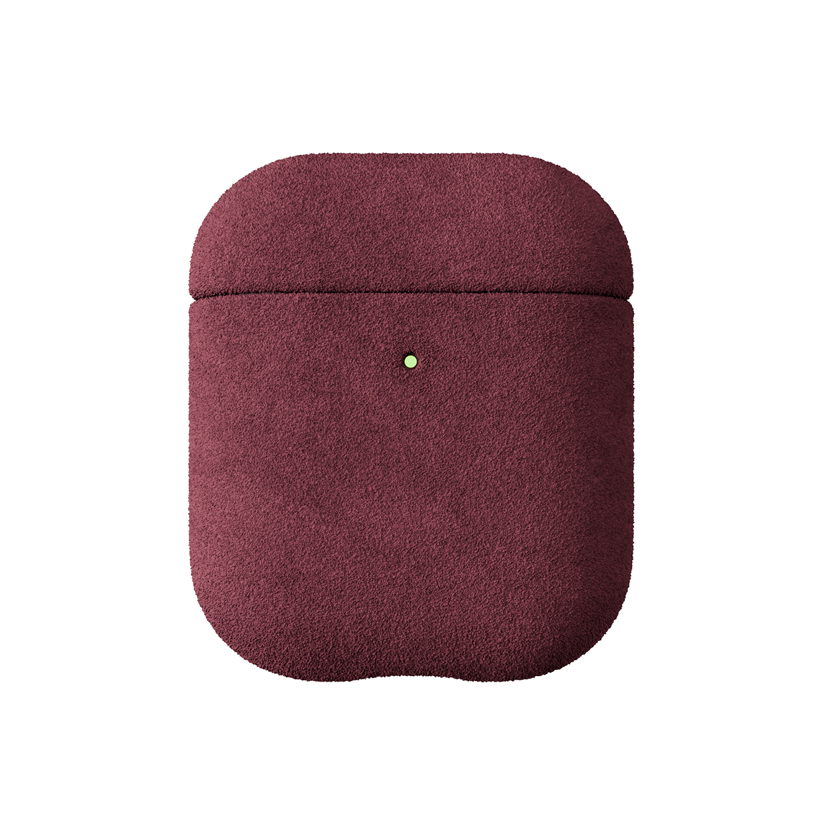 Alcantara Wine Red – AirPods 1/2 Case