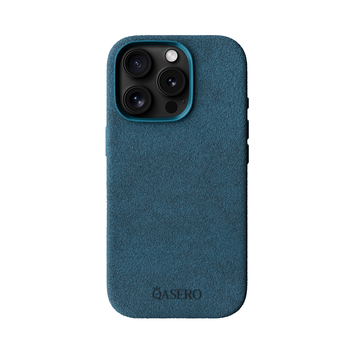 Alcantara Sea Blue – iPhone 16 Pro Max Case