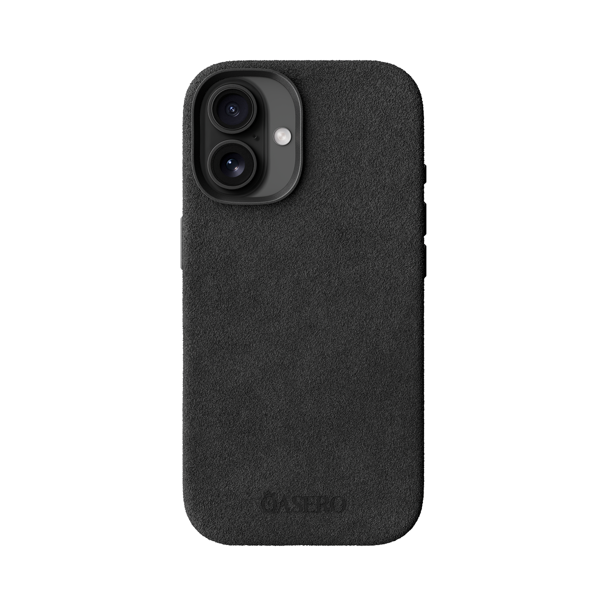 Alcantara Black – iPhone 17 Case