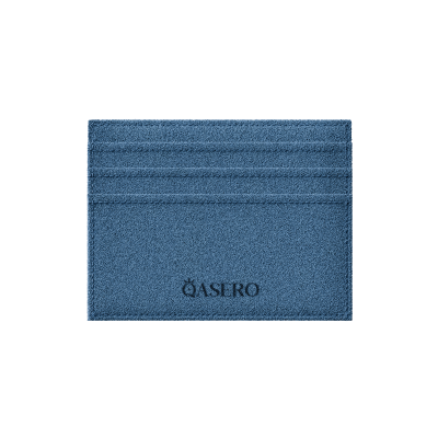 Alcantara Sierra Blue– Card Wallet