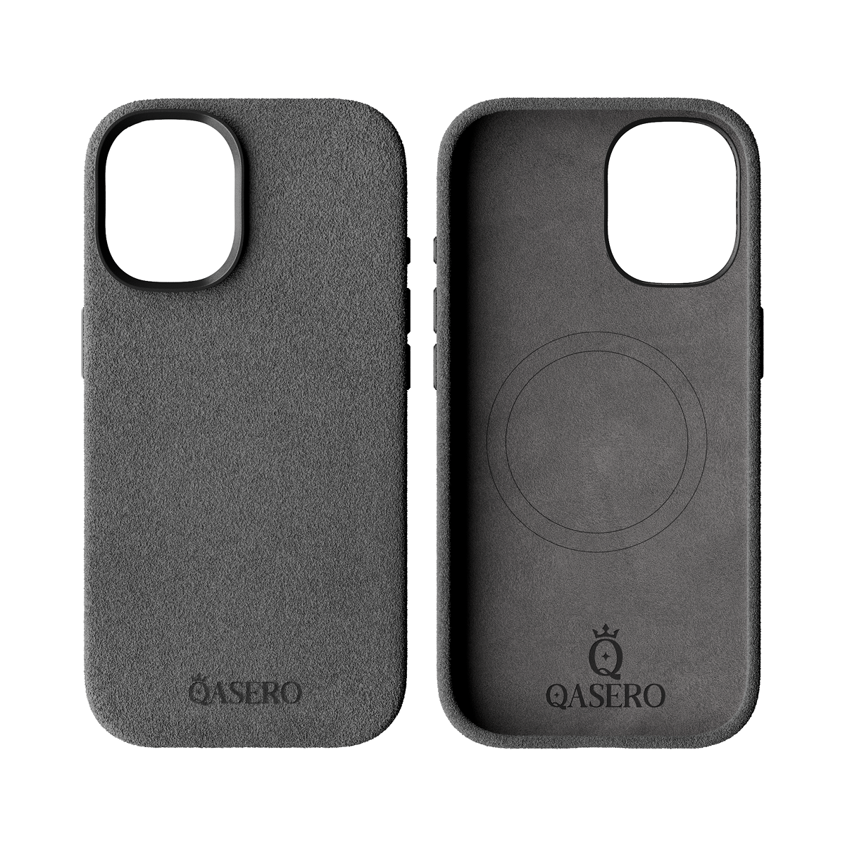 Alcantara Gray – iPhone 17 Case - Image 2