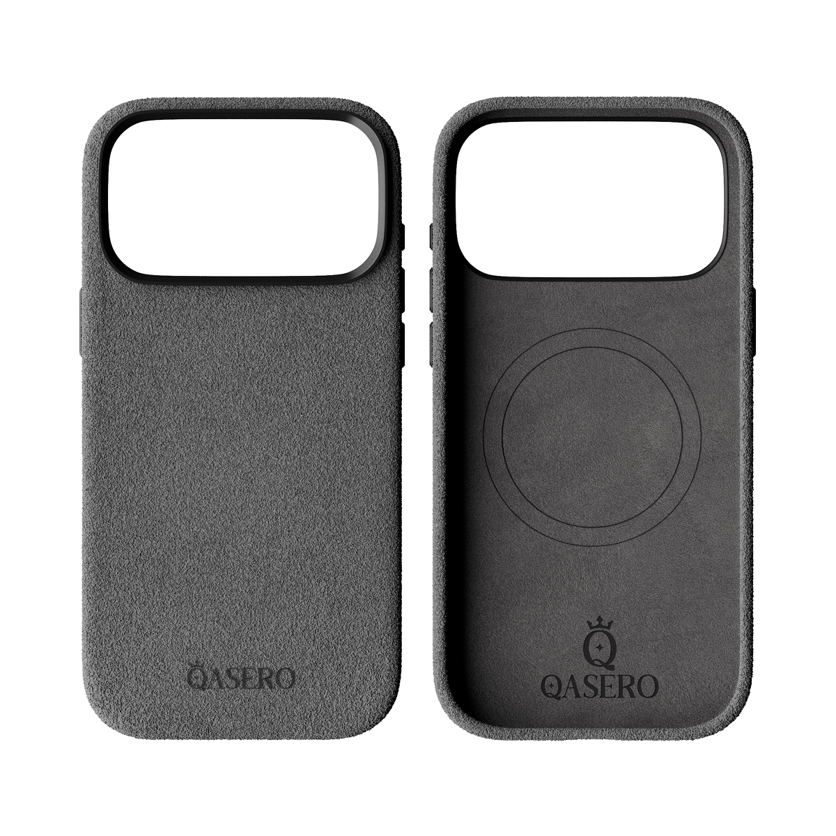 Alcantara Gray – iPhone 17 Pro Case - Image 2