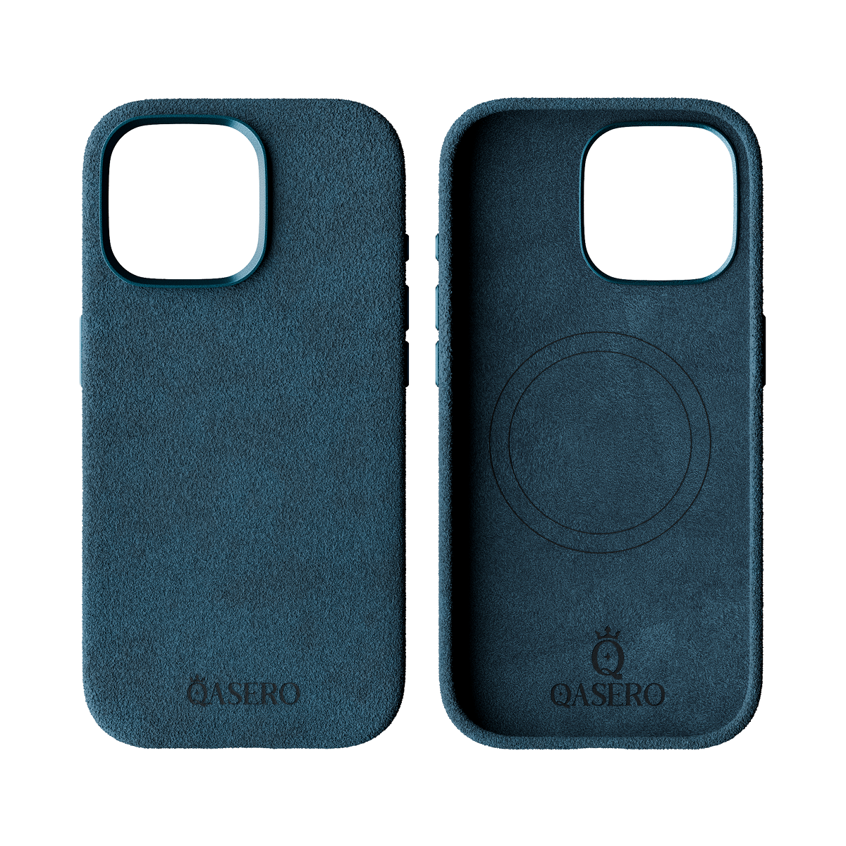 Alcantara Sea Blue – iPhone 15 Pro Case - Image 2