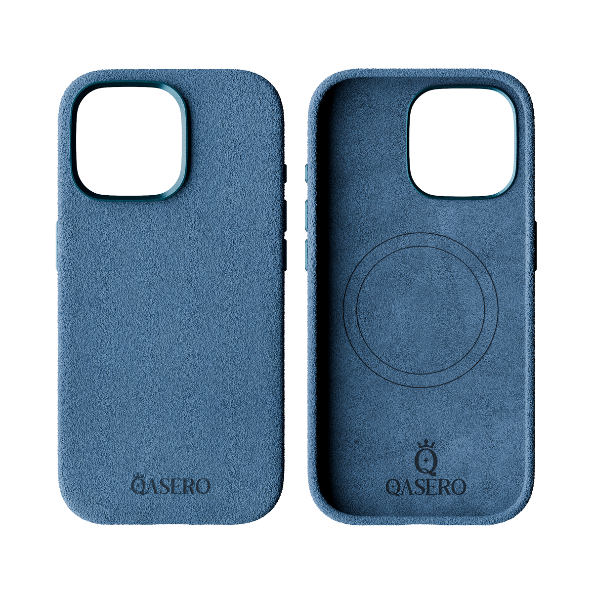 Alcantara Sierra Blue – iPhone 15 Pro Case - Image 2
