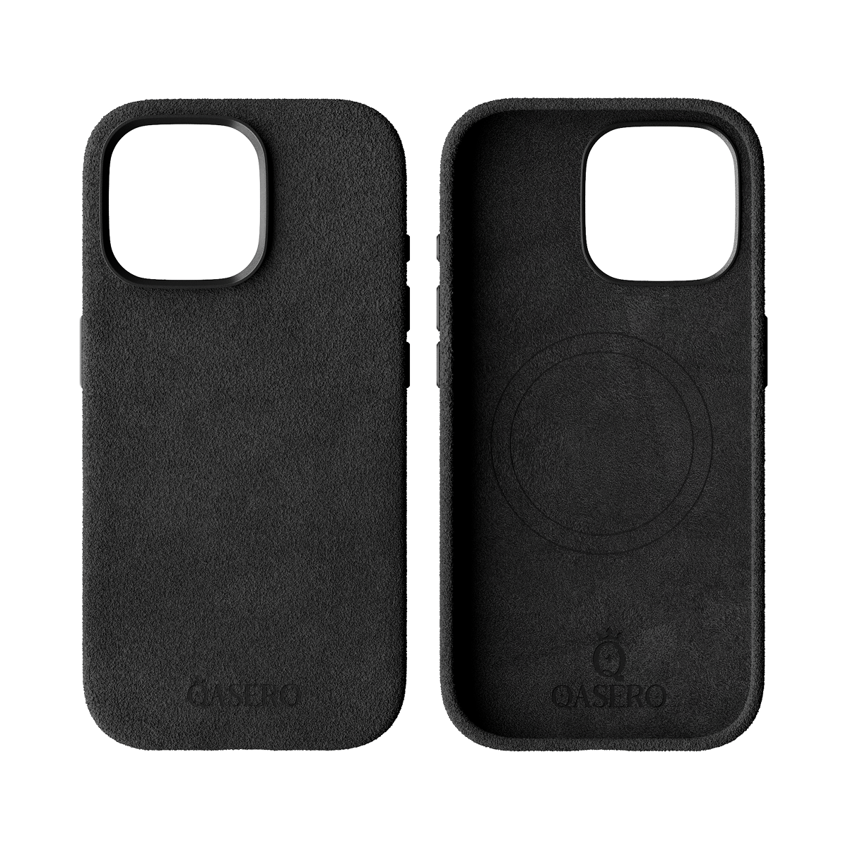 Alcantara Black – iPhone 15 Pro Case - Image 2