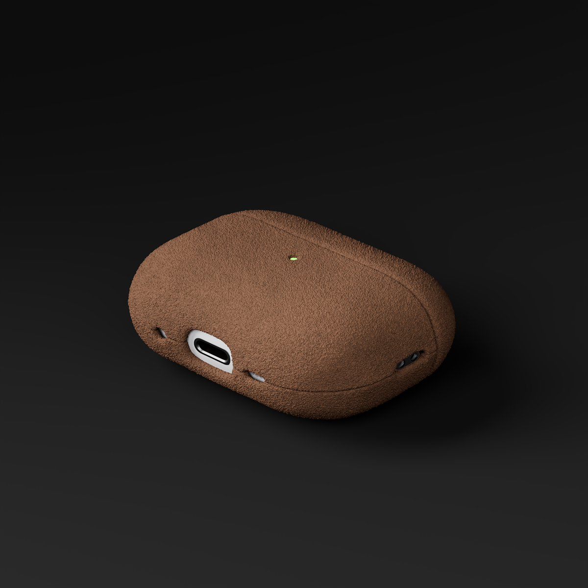Alcantara Brown – AirPods Pro 2 Case - Image 4