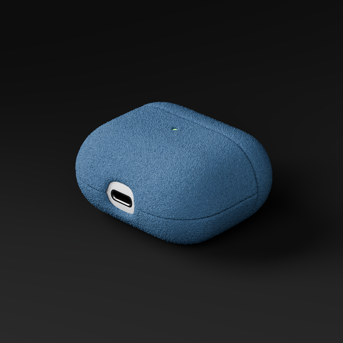 Alcantara Sierra Blue – AirPods 3 Case - Image 4
