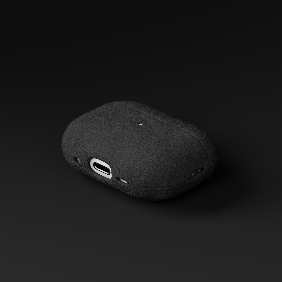 Alcantara Black – AirPods Pro 2 Case - Image 4