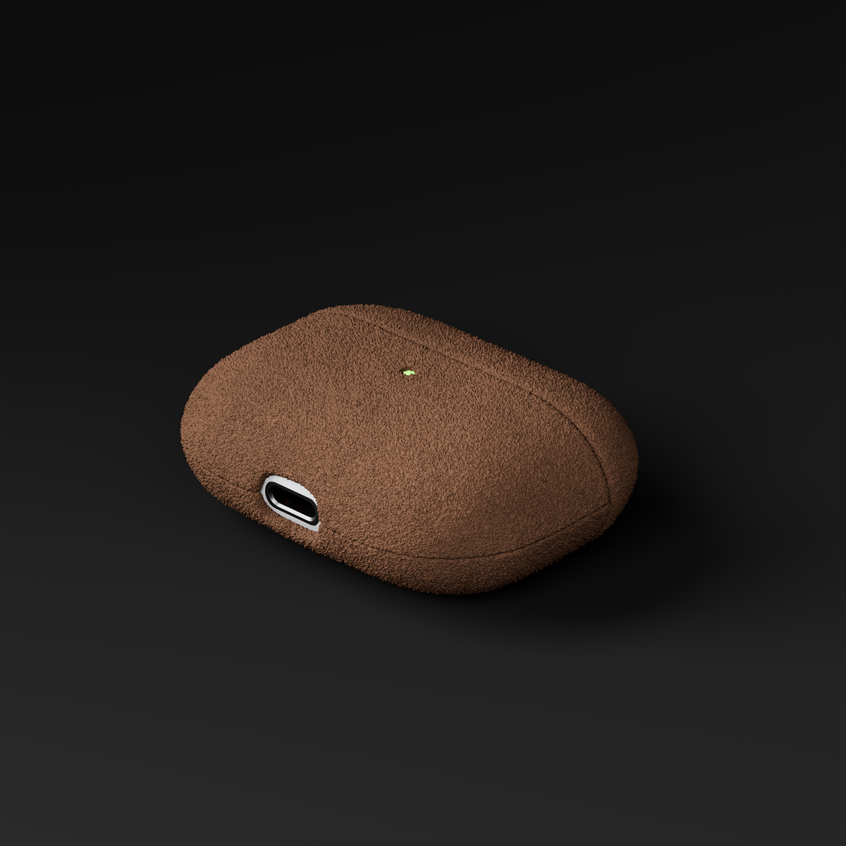 Alcantara Brown – AirPods Pro Case - Image 4