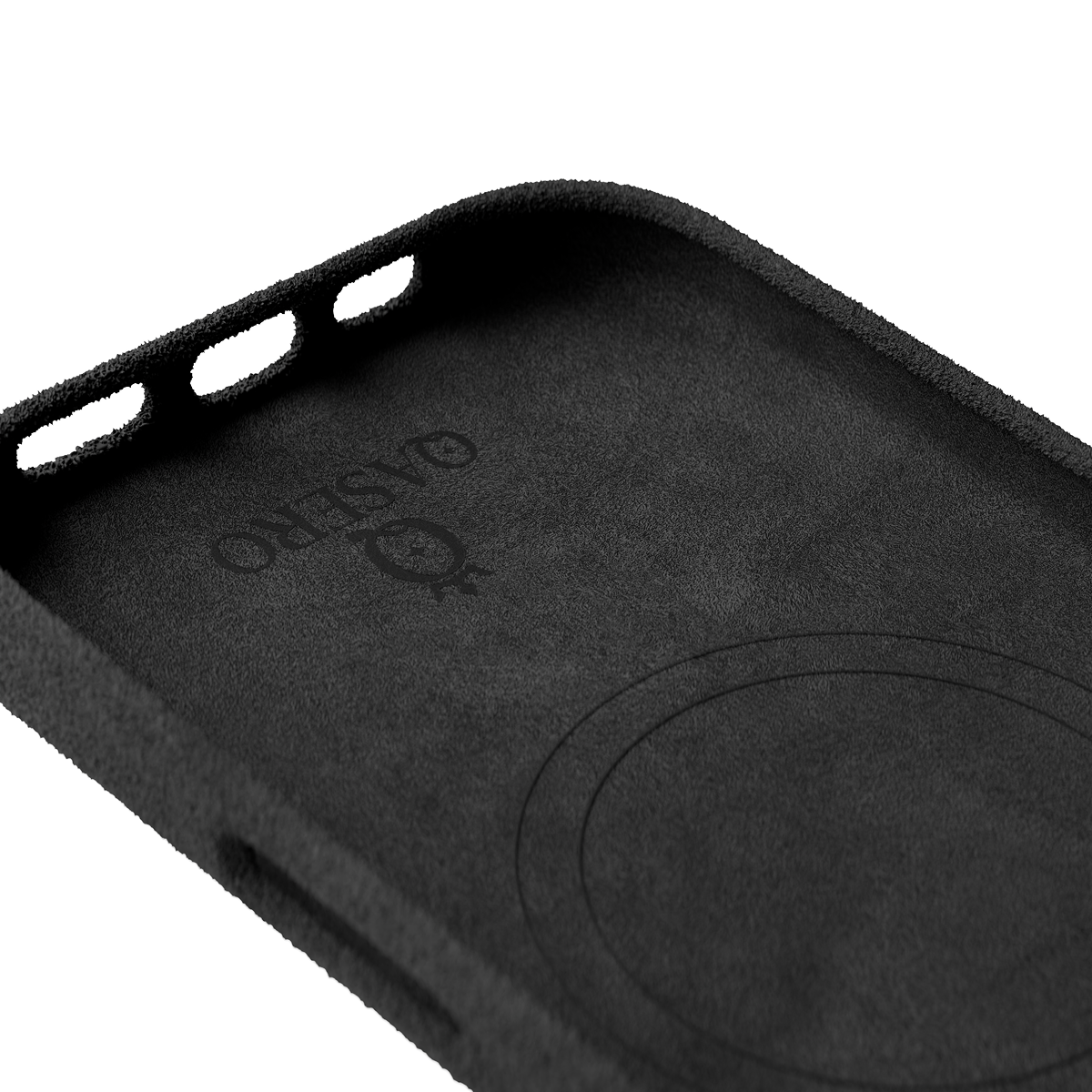 Alcantara Black – iPhone 15 Pro Case - Image 5