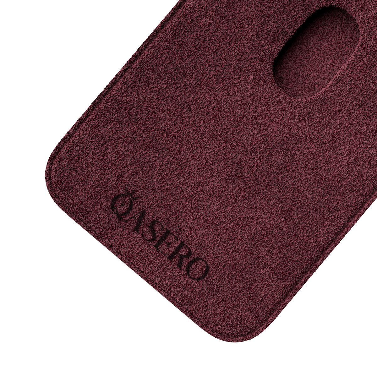 Alcantara Wine Red – MagSafe Wallet - Image 4