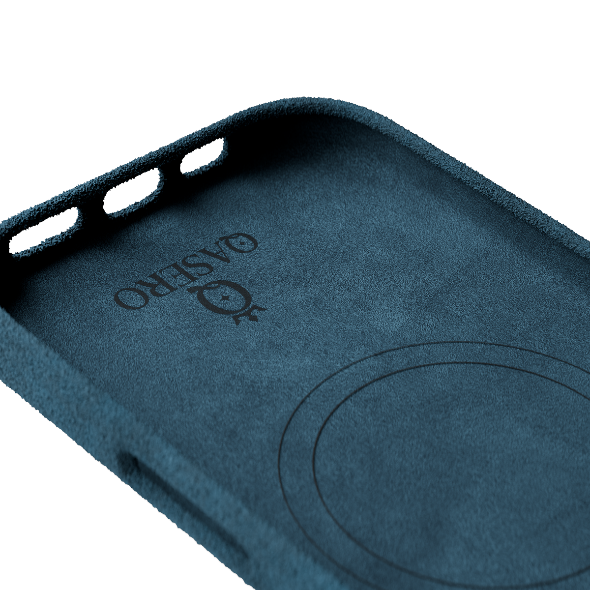 Alcantara Sea Blue – iPhone 17 Case - Image 5