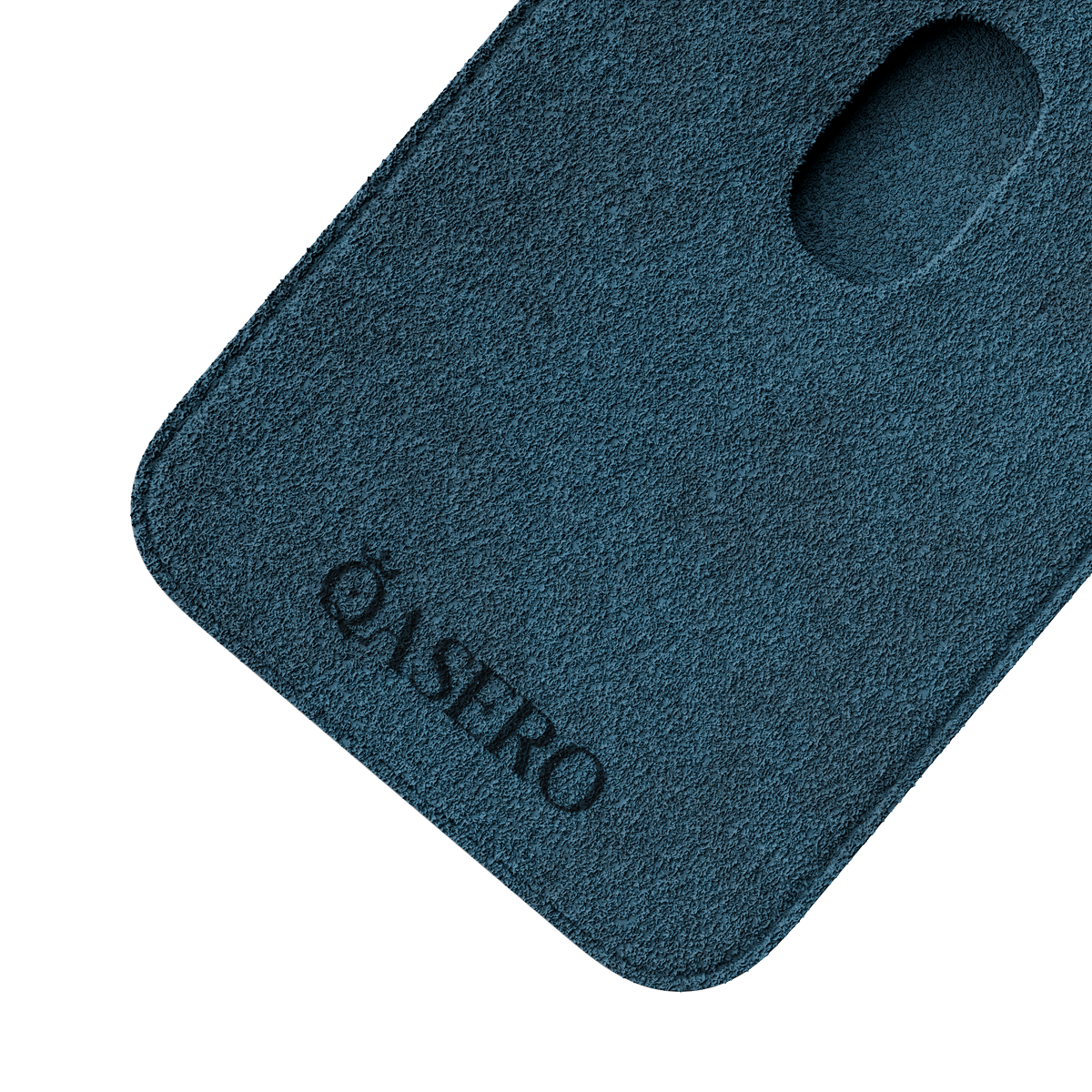 Alcantara Sea Blue – MagSafe Wallet - Image 4
