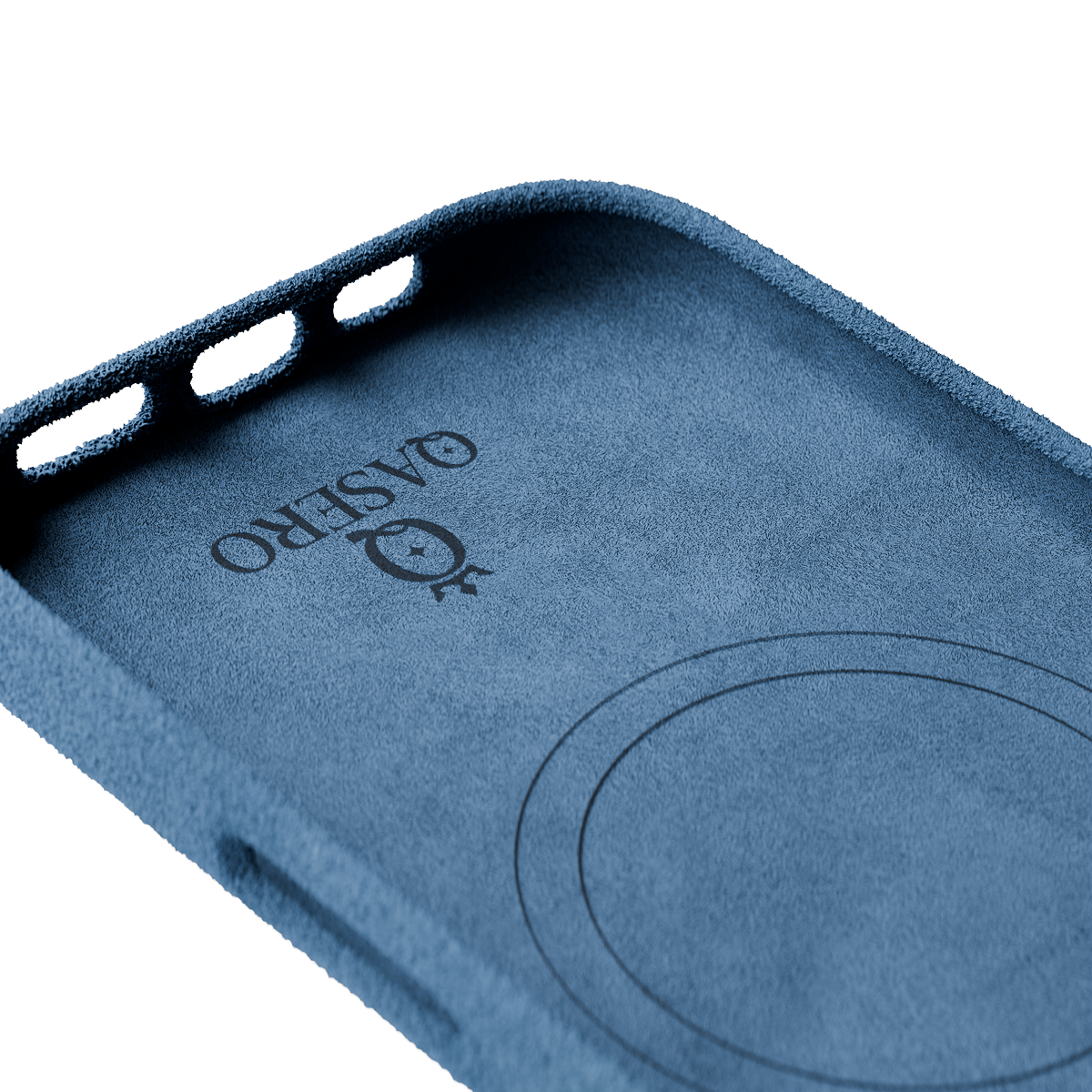 Alcantara Sierra Blue – iPhone 15 Pro Case - Image 5