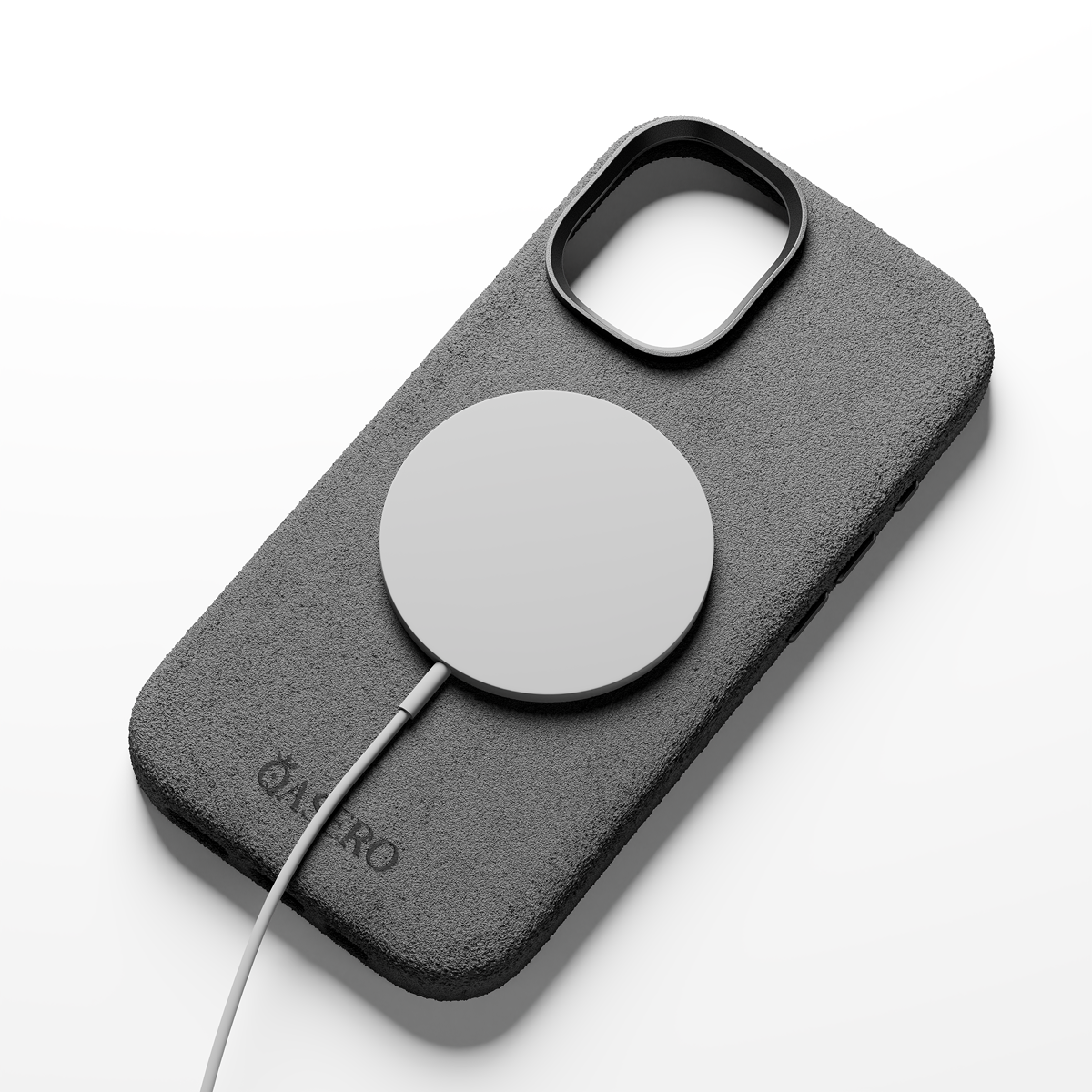 Alcantara Gray – iPhone 17 Case - Image 4