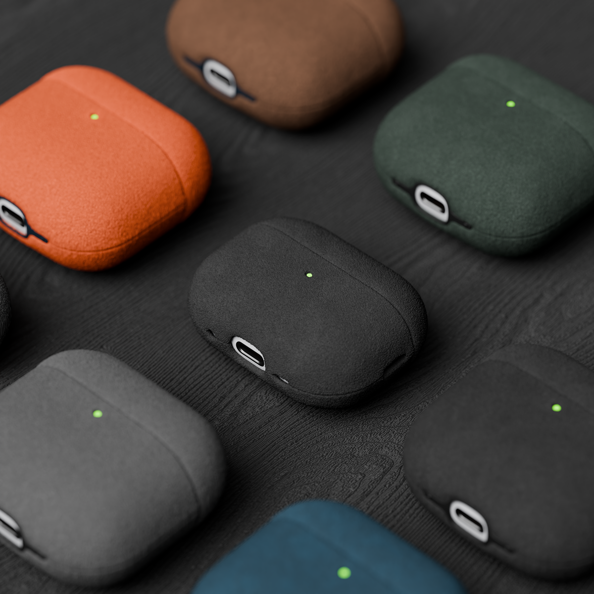 Alcantara Black – AirPods Pro 3 Case - Image 5