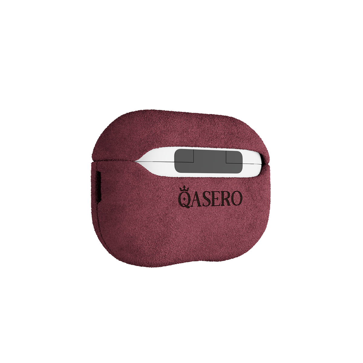 Alcantara Wine Red – AirPods pro 3 Case - Image 3