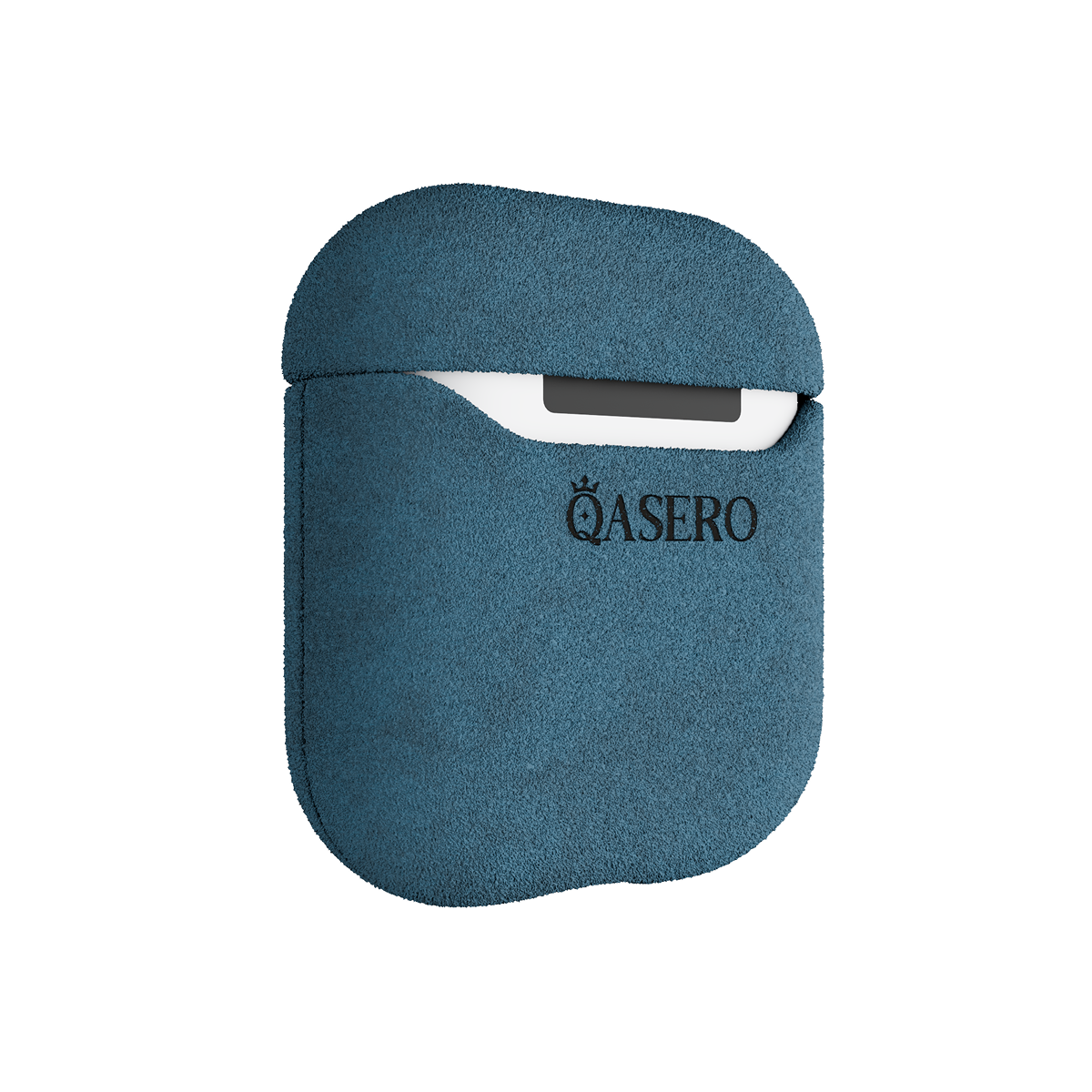 Alcantara Sea Blue – AirPods Pro 1/2 Case - Image 3