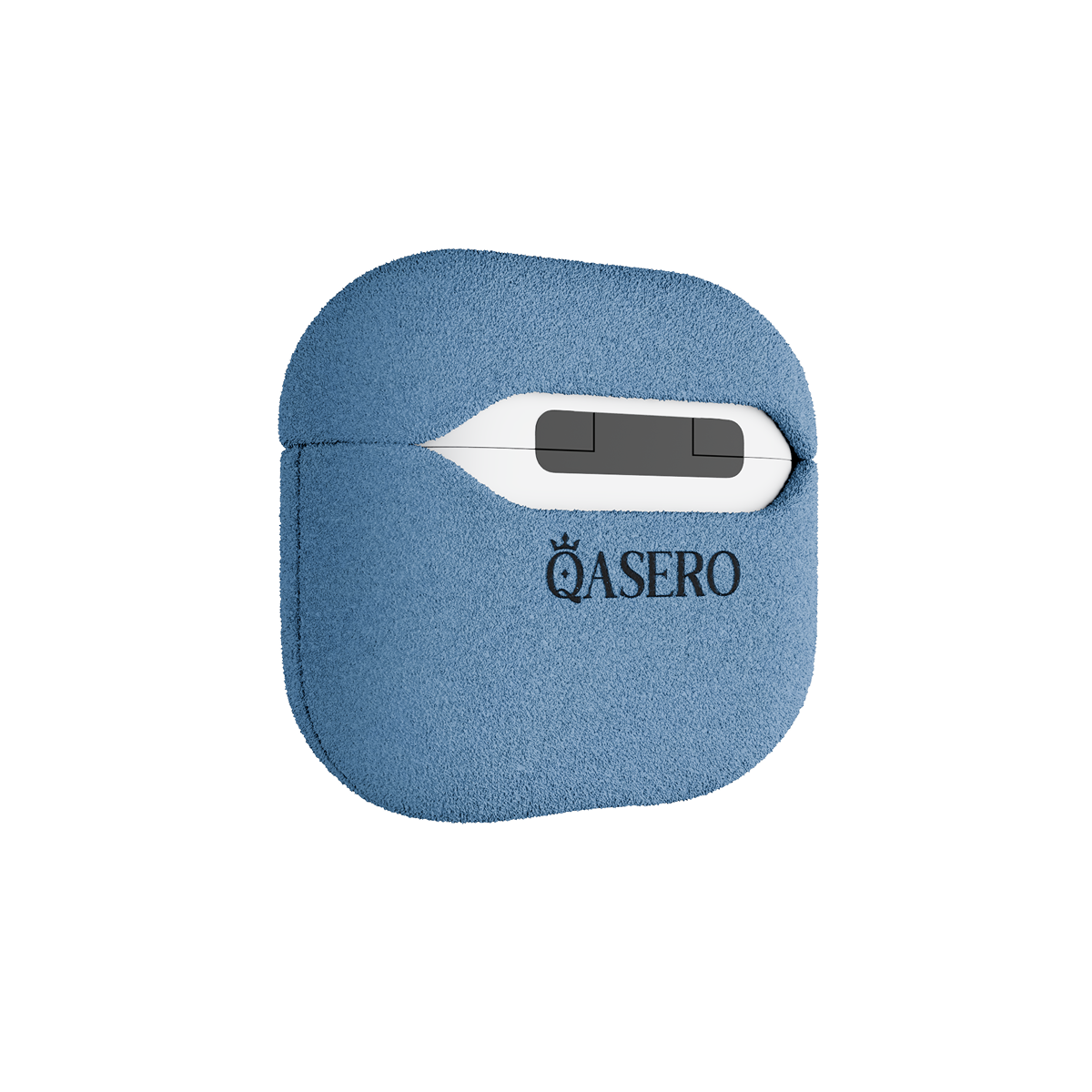 Alcantara Sierra Blue – AirPods 4 Case - Image 3