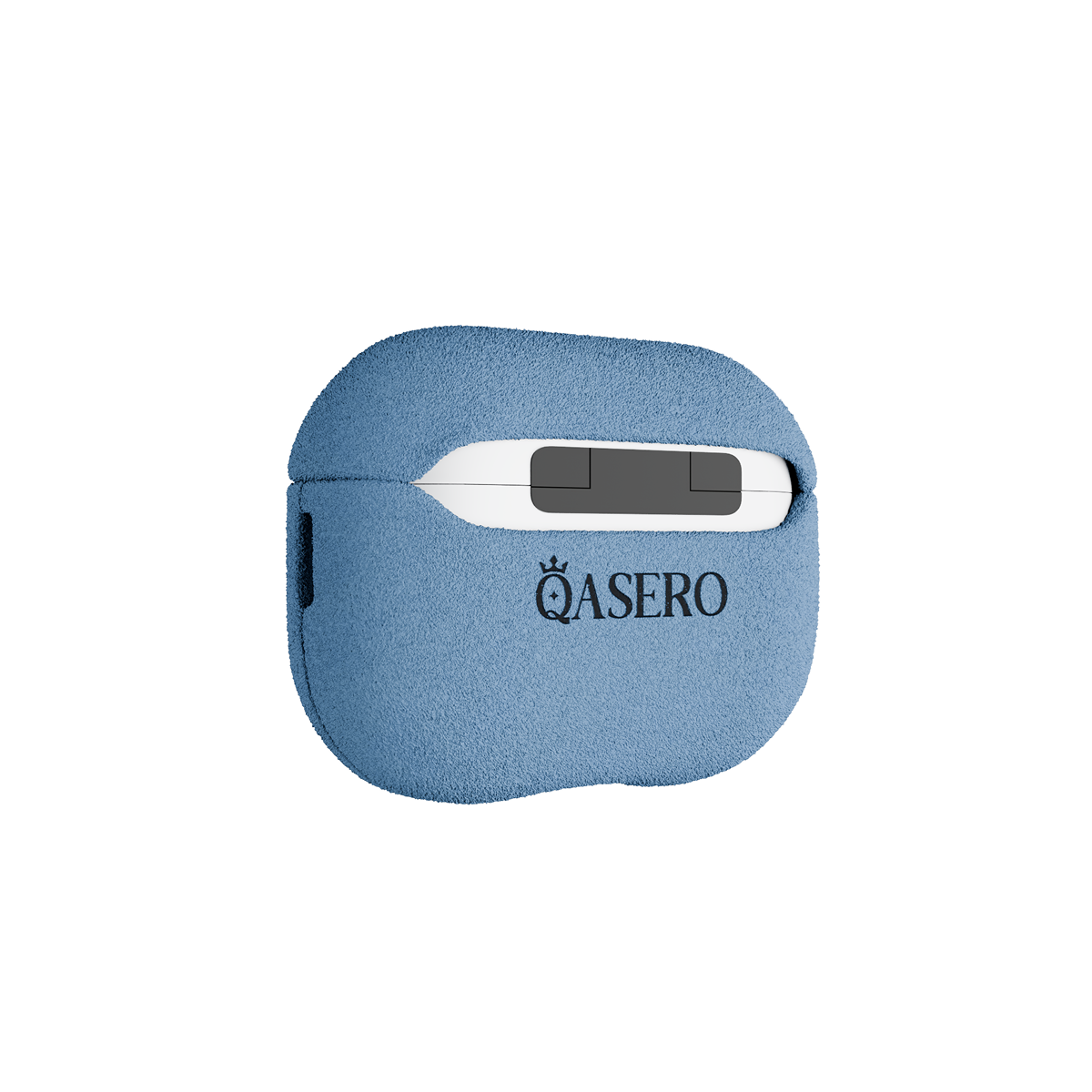 Alcantara Sierra Blue – AirPods Pro 2 Case - Image 3