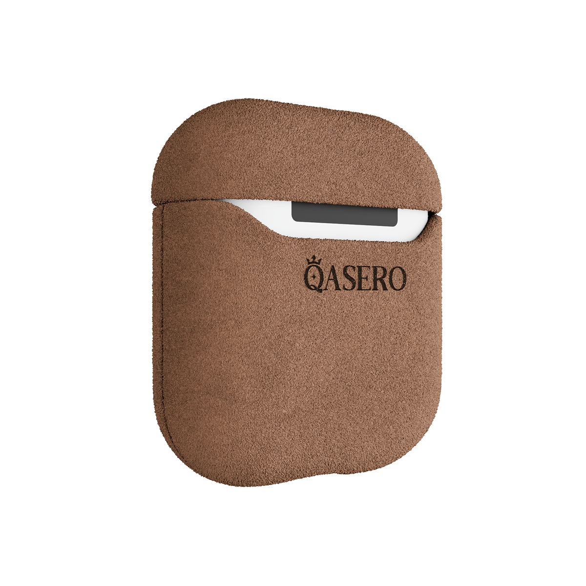 Alcantara Brown – AirPods 1/2 Case - Image 3