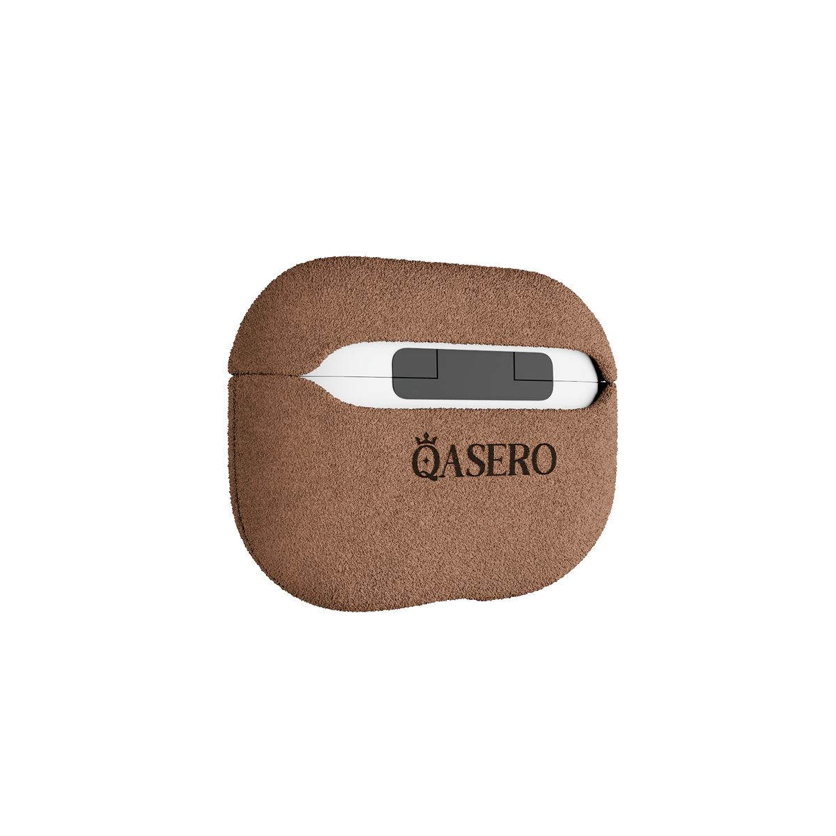 Alcantara Brown – AirPods Pro Case - Image 3