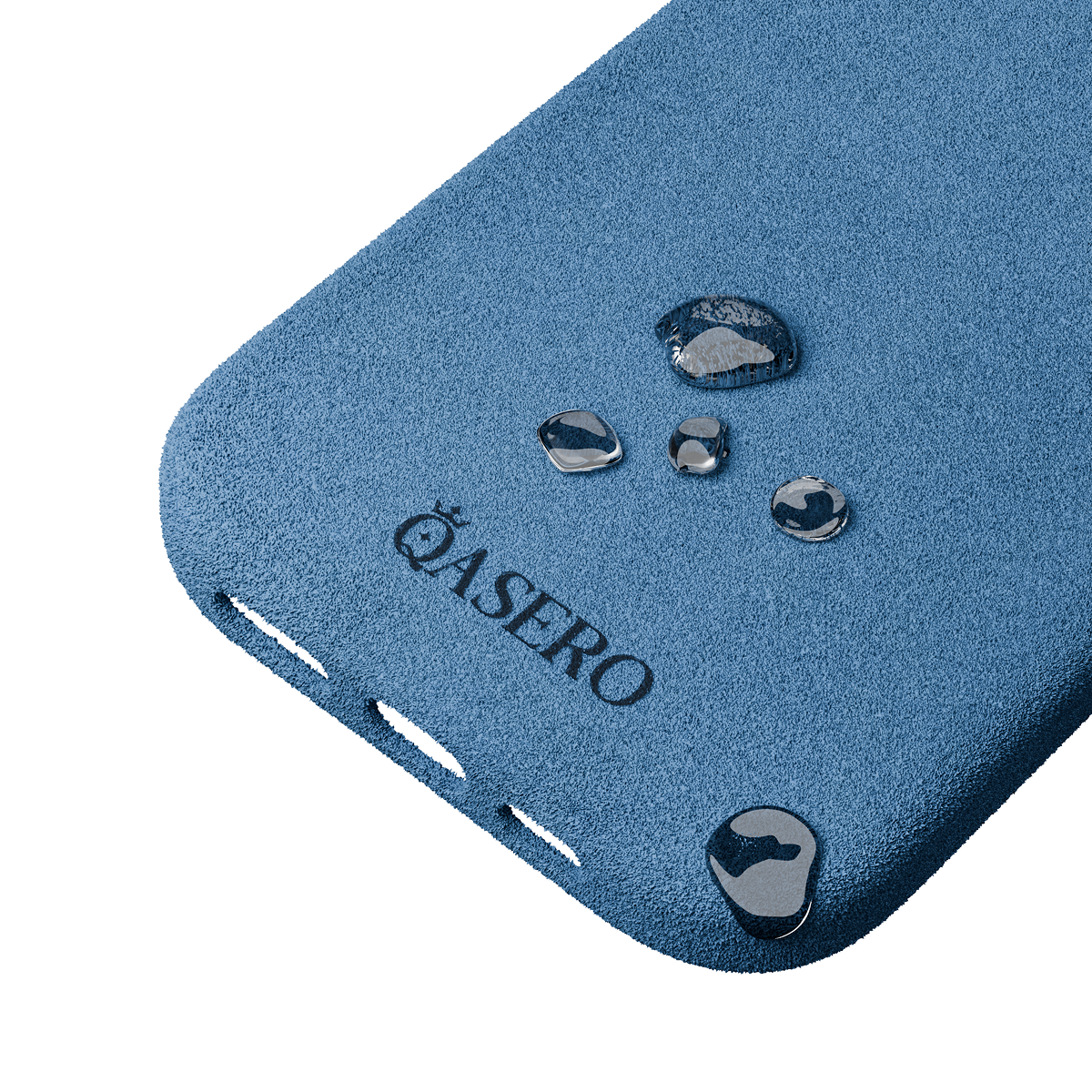 Alcantara Sierra Blue – iPhone 15 Pro Case - Image 6